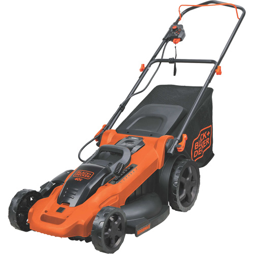 40V Max* Cordless Lawn Mower Kit, Push Walk-Behind, Battery Powered, 20" Cutting Width Meunier Outillage Industriel