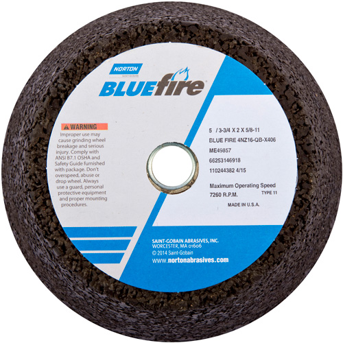 Disque &agrave; &eacute;barbage portatif non renforc&eacute; BlueFire Meunier Outillage Industriel