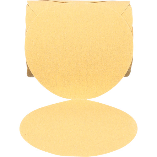 Stikit Gold Abrasive Disc Roll 216U, 6" Dia., 80 Grit, Aluminum Oxide Meunier Outillage Industriel
