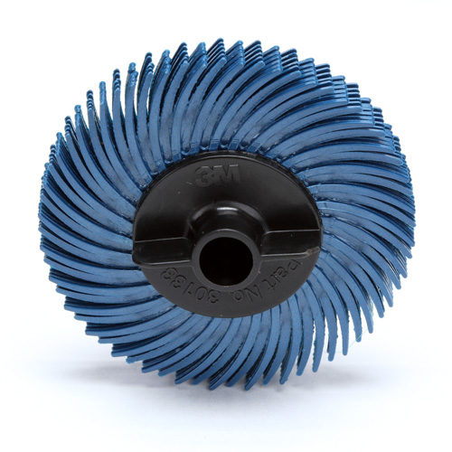 Scotch-Brite Radial Bristle Disc, Aluminum Oxide, 400 Grit, 2" Dia. Meunier Outillage Industriel