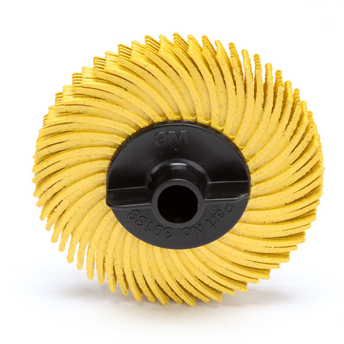 Scotch-Brite Radial Bristle Disc, Aluminum Oxide, 80 Grit, 2" Dia. Meunier Outillage Industriel