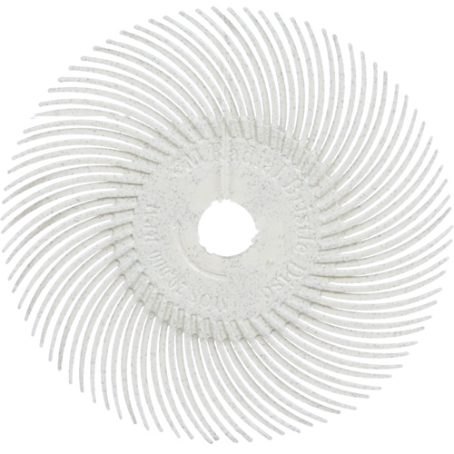 Scotch-Brite Radial Bristle Disc, Aluminum Oxide, 120 Grit, 3" Dia. Meunier Outillage Industriel