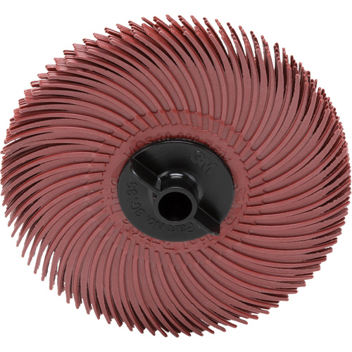 Scotch-Brite Radial Bristle Disc, Aluminum Oxide, 220 Grit, 3" Dia. Meunier Outillage Industriel
