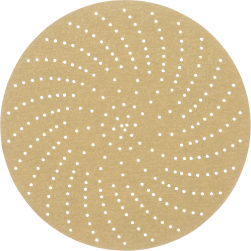 Hookit Clean Sanding Disc, 6" Dia., P320 Grit, Aluminum Oxide, C-Weight Meunier Outillage Industriel