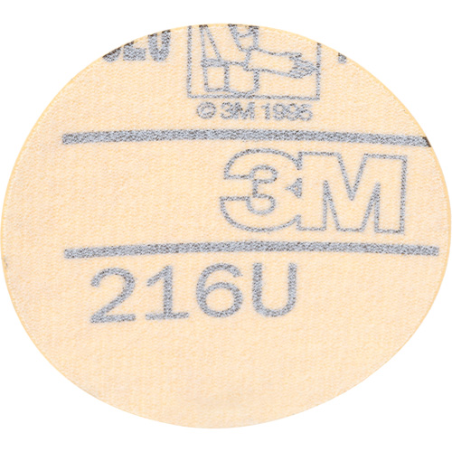 Gold Hookit Disc, 3" Dia., P320 Grit, Aluminum Oxide, C-Weight Meunier Outillage Industriel