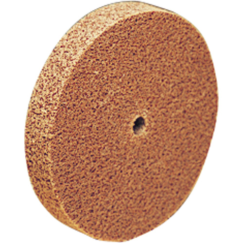 Scotch-Brite Cut & Polish Unitized Wheel, 6" x 1/8", 1/2" Arbor, Coarse Grit, Aluminum Oxide Meunier Outillage Industriel