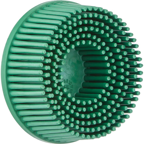 Scotch-Brite Roloc Bristle Disc, Ceramic, Coarse Grit, 2" Dia. Meunier Outillage Industriel