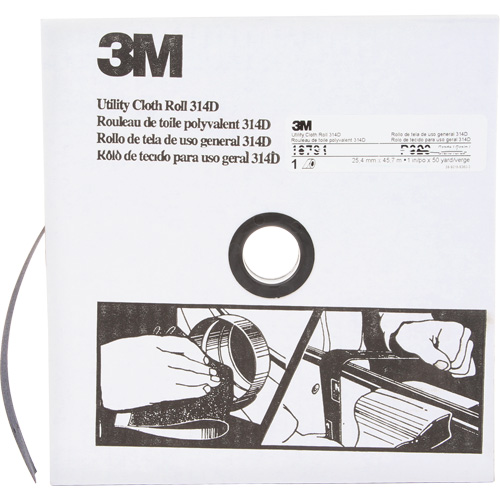3M 314D Utility Cloth Roll Meunier Outillage Industriel