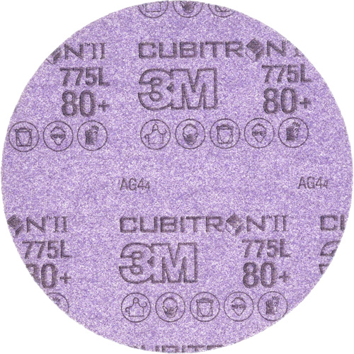 6" Cubitron II 775L Disc - 80 Grit, 6" Dia., 80+ Grit Meunier Outillage Industriel