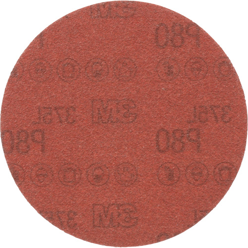 Disque de ponçage 375L 5" de 3M, dia 5", Grain P80, Oxyde d'aluminium Meunier Outillage Industriel