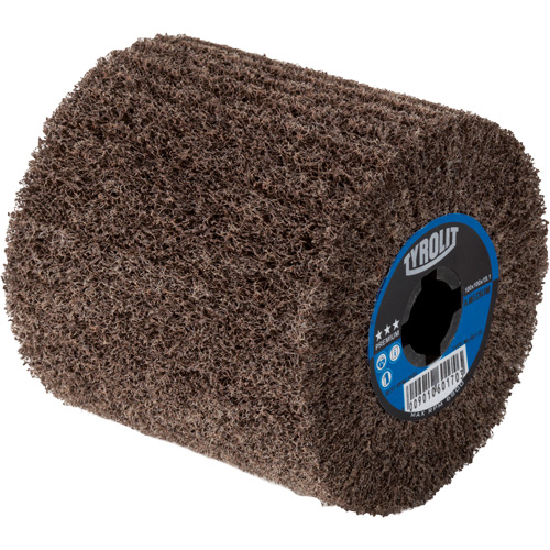 Pro-Line Surface Conditioning Drum, 4" Dia. x 4" W, 3/4" Arbor, Coarse Grit, Aluminum Oxide Meunier Outillage Industriel