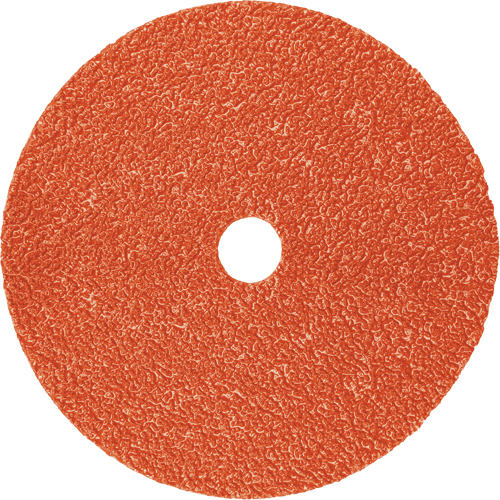 Disque en fibre 787C, C&eacute;ramique, 120+, 4-1/2" Dia x 7/8" Arbre Meunier Outillage Industriel
