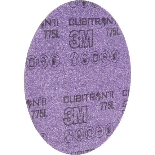 Film pour disque Hookit de 3M, dia 6", Grain 320+, C&eacute;ramique, Poids C Meunier Outillage Industriel