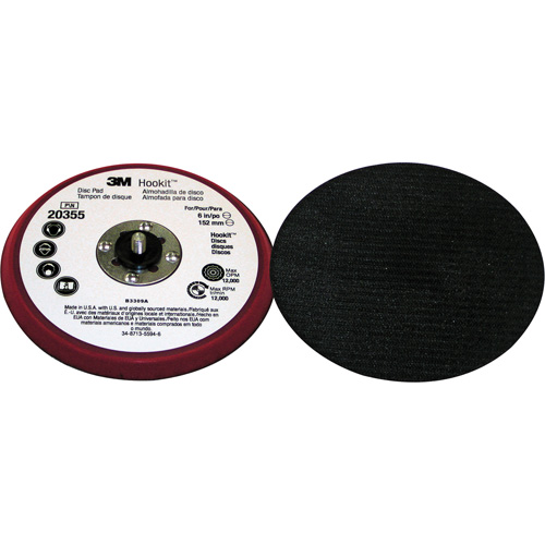 Hookit Low Profile Disc Pad Meunier Outillage Industriel