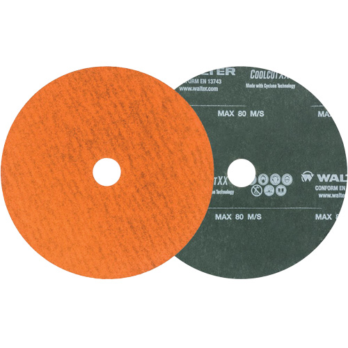 Coolcut XX Sanding Disc, 4-1/2" Dia., 36 Grit, Ceramic Meunier Outillage Industriel