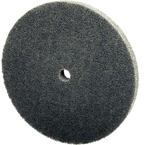 Scotch-Brite EXL Unitized Wheel, 3" x 1/4", 1/4" Arbor, Fine Grit, Silicon Carbide Meunier Outillage Industriel
