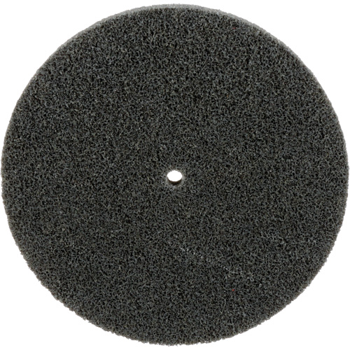Scotch-Brite EXL Unitized Wheel, 5" x 1/2", 1/4" Arbor, Fine Grit, Silicon Carbide Meunier Outillage Industriel