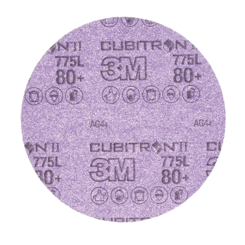 Cubitron II Stikit Film Disc Roll, 6" Dia., 80+ Grit, Ceramic Meunier Outillage Industriel
