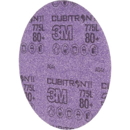 Cubitron II Stikit Film Disc Roll, 6" Dia., 80+ Grit, Ceramic Meunier Outillage Industriel