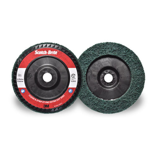 Scotch-Brite Clean & Strip XT Pro Extra Cut Disc, 7" Dia., Extra Coarse Grit, Aluminum Oxide Meunier Outillage Industriel