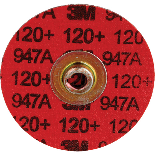 Disque &agrave; tranchant durable Cubitron II Roloc, 2" dia., Grain 120+, C&eacute;ramique Meunier Outillage Industriel