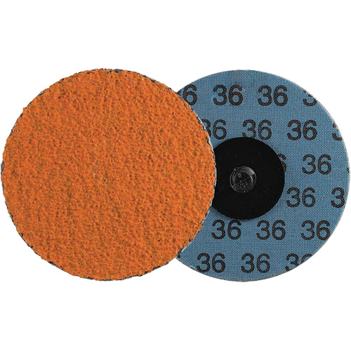Disque de ponçage torsad&eacute; Coolcut XX, 2" dia., Grain 50, C&eacute;ramique Meunier Outillage Industriel