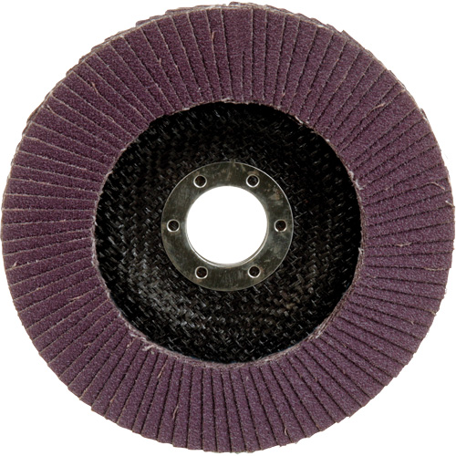 769F Quick Change Flap Disc, 5" x 7/8", Type 27, 80+ Grit, Ceramic Meunier Outillage Industriel