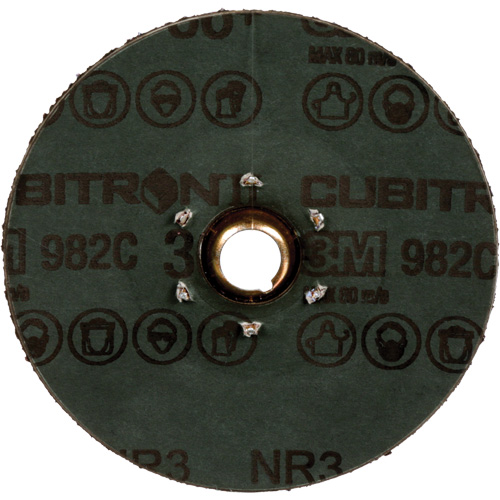 Disque en fibre 982C Cubitron II, C&eacute;ramique, 36+, 4-1/2" Dia Meunier Outillage Industriel