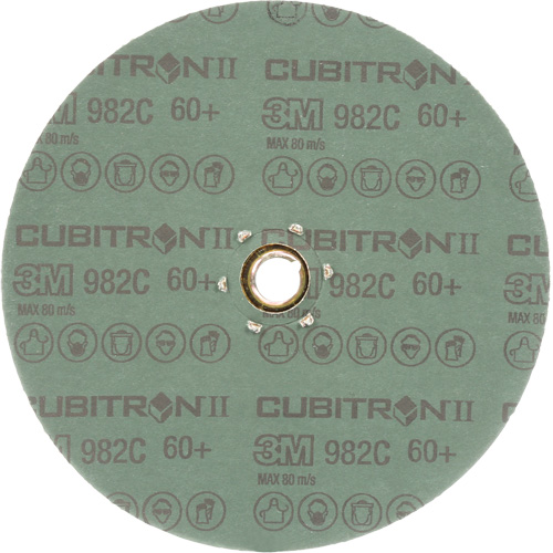Disque en fibre 982C Cubitron II, C&eacute;ramique, 60+, 7" Dia Meunier Outillage Industriel