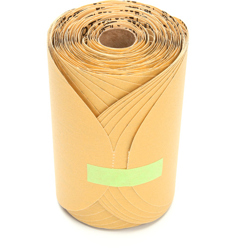 Stikit Gold Paper 216U Disc Roll, Aluminum Oxide, 6" W x 87' L, P220 Grit Meunier Outillage Industriel