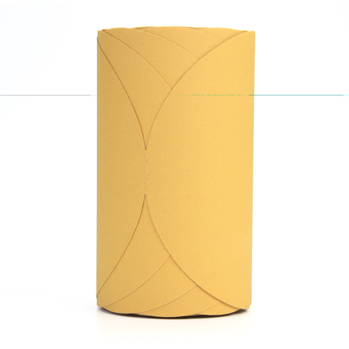 Stikit 255L Gold Film Disc Roll, 6" Dia., P180 Grit, Aluminum Oxide Meunier Outillage Industriel