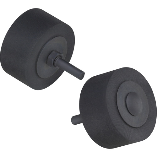 2" x 1" x 1/4" Rubber Cushion Polishing Wheel 45129 Meunier Outillage Industriel