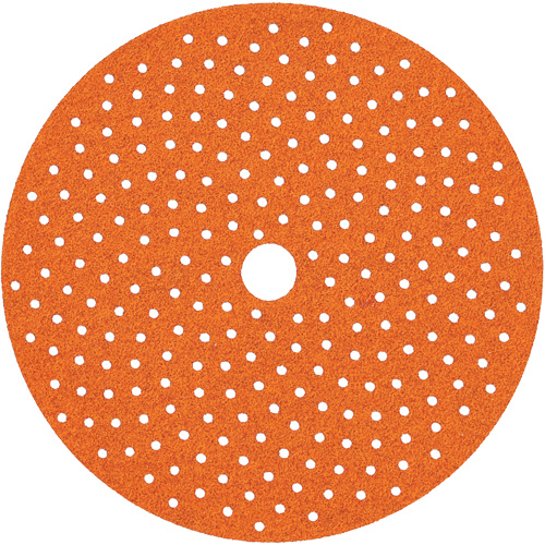 Disque avec attache autoagrippante Multi-Air Cyclonic Blaze, dia 6", Grain 40, C&eacute;ramique d'alumine, Poids D Meunier Outillage Industriel