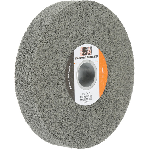 Standard Abrasives General Purpose Plus Wheel, 6" x 1", 1" Arbor, Silicon Carbide Meunier Outillage Industriel