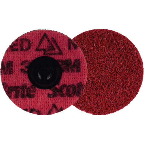 Scotch-Brite Roloc Precision Surface Conditioning Disc PN-DS, 3" Dia., Ceramic Meunier Outillage Industriel