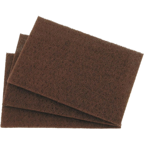 Very Fine Abrasive Hand Pads, 6" x 9", 320A Grit Meunier Outillage Industriel