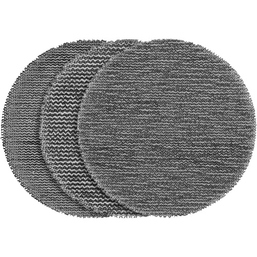 Mesh Sanding Discs with PowerGrid Tear Resistant Mesh, 3" Dia., Assorted Grit, Aluminum Oxide Meunier Outillage Industriel