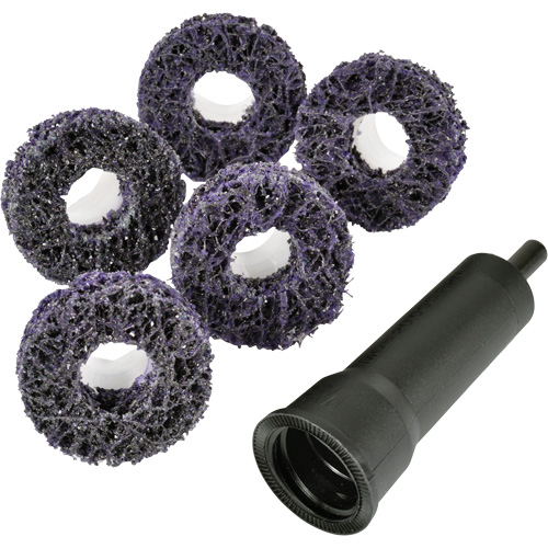 Scotch-Brite Roloc Pro Brake Hub Cleaning Disc Kit, Extra Coarse Grit, Silicon Carbide Meunier Outillage Industriel