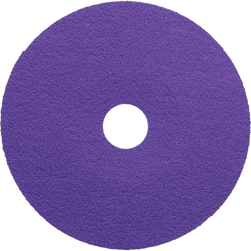 Cubitron 3 Fibre Disc, Ceramic, 80+, 4-1/2" Dia x 7/8" Arbor Meunier Outillage Industriel