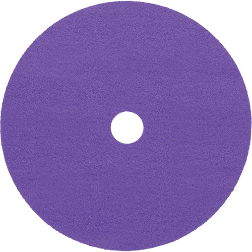 Disque en fibre Cubitron 3, C&eacute;ramique, 80+, 7" Dia x 7/8" Arbre Meunier Outillage Industriel