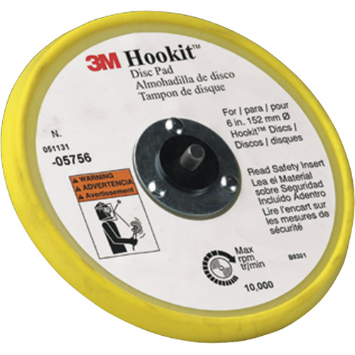 Hookit Low Profile Abrasive Disc Back-up Pad 05756 Meunier Outillage Industriel