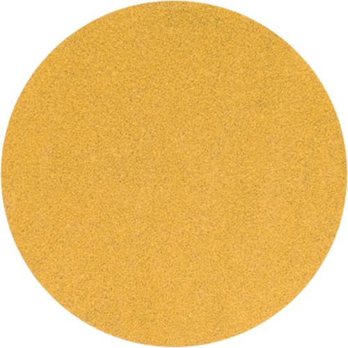 Yellow Hook & Loop Sanding Disc, 5" Dia., P220 Grit, Aluminum Oxide Meunier Outillage Industriel