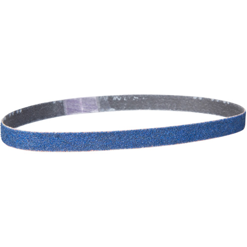 Courroie pour ponceuse BlueFire, 3/8" la x 13" lo, Alumine de zirconium, Grain 60 Meunier Outillage Industriel