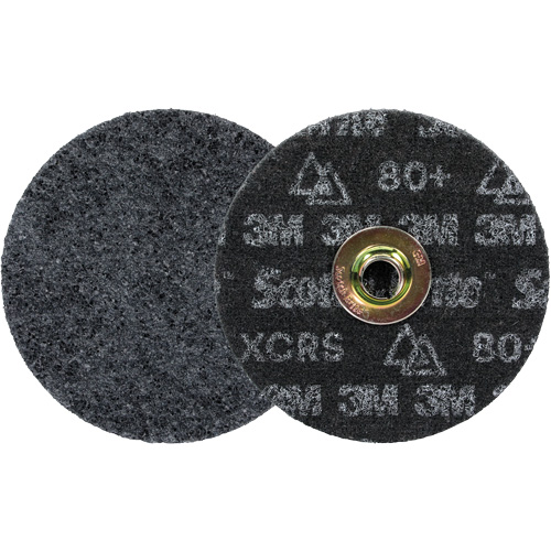 Scotch-Brite Precision Heavy-Duty Surface Conditioning Quick Change Disc, HD-DN, 5" Dia., 80+ Grit, Ceramic Meunier Outillage Industriel