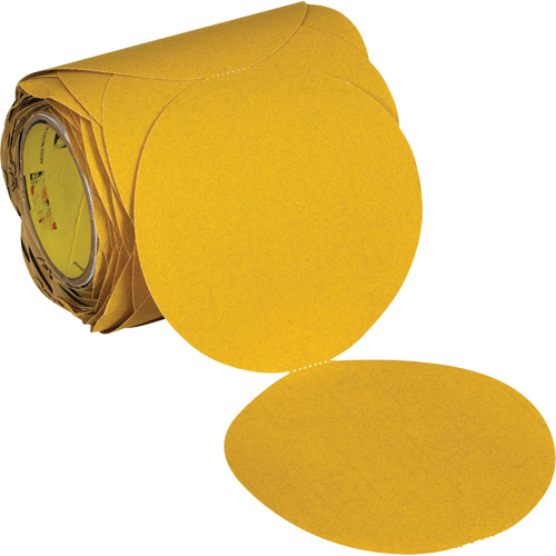 Stikit Gold Abrasive Disc Roll 09312, 6" Dia., 120 Grit, Aluminum Oxide Meunier Outillage Industriel