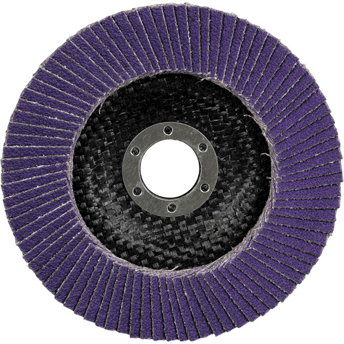 Cubitron 3 Conical  Flap Disc 1169F, 4-1/2" x 7/8", Type T29, 80+ Grit, Ceramic Meunier Outillage Industriel