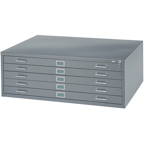 Classeurs en acier pour plans, 5 Tiroirs, 40-3/8" la x 29-3/8" p x 16-1/2" h Meunier Outillage Industriel