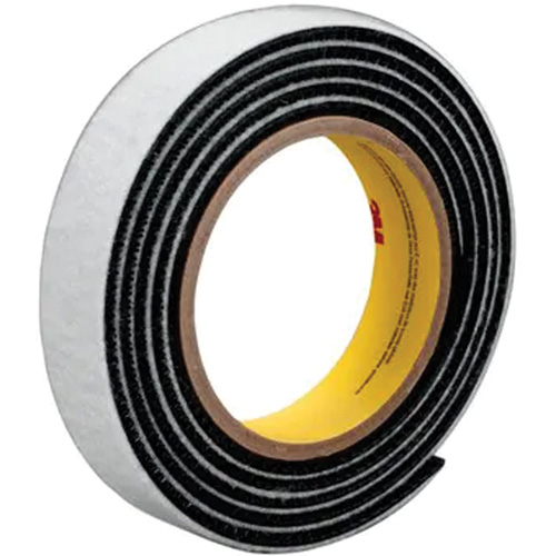 Dual Lock Reclosable Fastener, Self-Mating, 50 yds x 1", Sew-On, Black Meunier Outillage Industriel