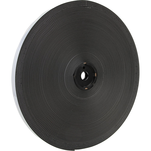 Dual Lock Reclosable Fastener, Self-Mating, 50 yds x 1/2", Adhesive, Black Meunier Outillage Industriel