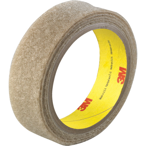 Attache ignifug&eacute;e, Boucle, 50 vg x 1", Cousu, Beige Meunier Outillage Industriel